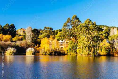 Lake Daylesford in Victoria Australia photo