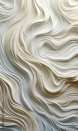Beautiful decorative plaster with an abstract pattern is suitable for publishing