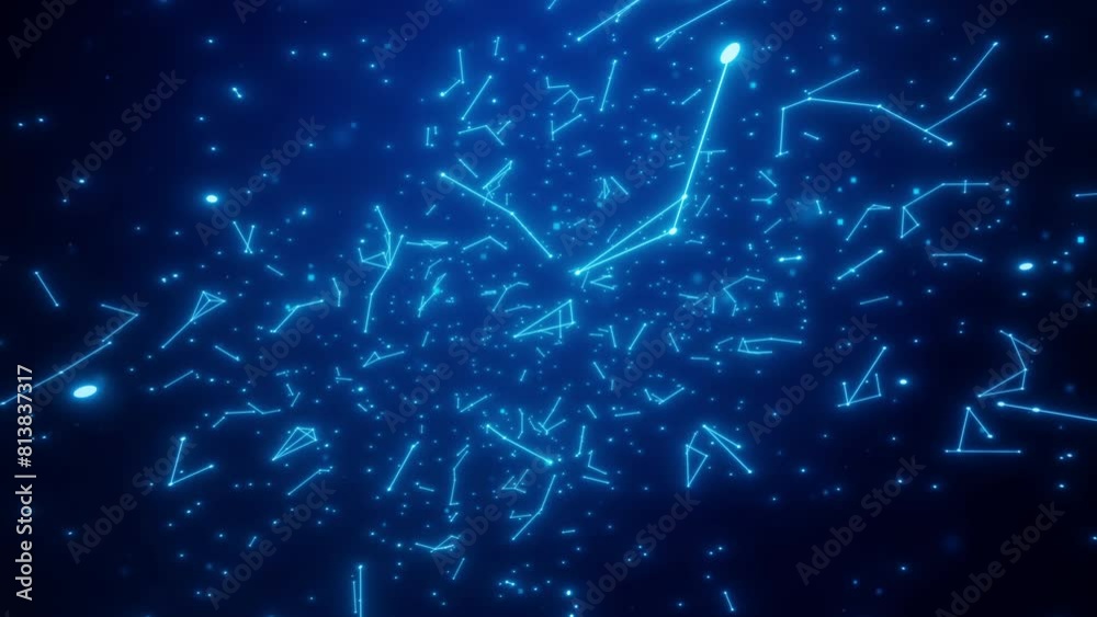 Blue digital backdrop with flowing data patterns in a futuristic concept. Abstract digital backdrop with glowing digital light motion in a grid, suggesting a scientific data concept. Blue digital backdrop with flowing data patterns in a futuristic concept. Abstract digital backdrop with glowing digital light motion in a grid, suggesting a scientific data concept.