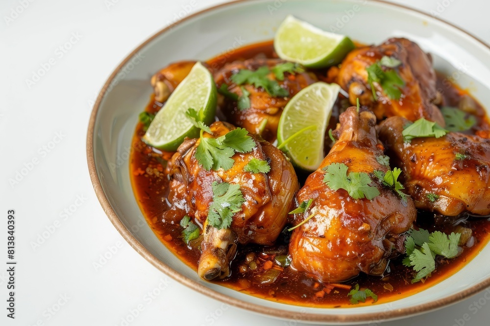 Savory Adobo Chicken Simmered in Rich, Flavorful Sauce Savory Adobo Chicken Simmered in Rich, Flavorful Sauce