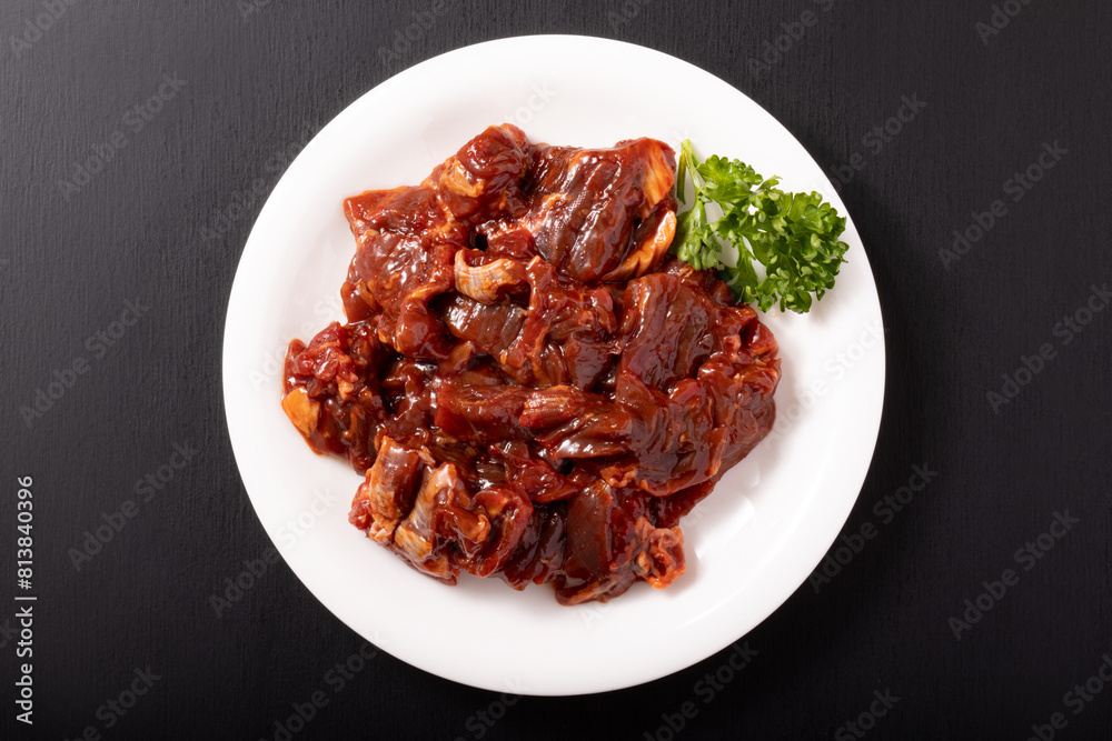 牛ハラミ焼肉用(味付) 牛ハラミ焼肉用(味付)
