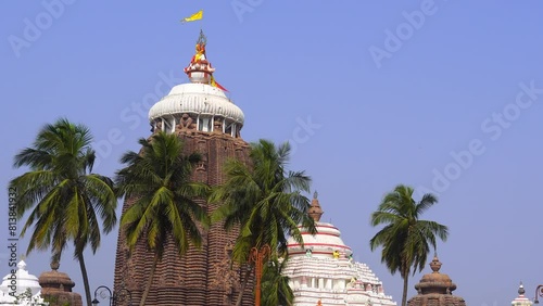 top view of jagannath temple photo