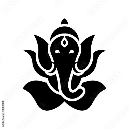 Ganesh Religious Emblem: Cultural Symbol of Tradition