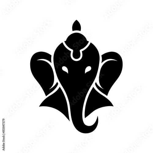 Ganesh Artwork: Spiritual Representation of Deity  photo