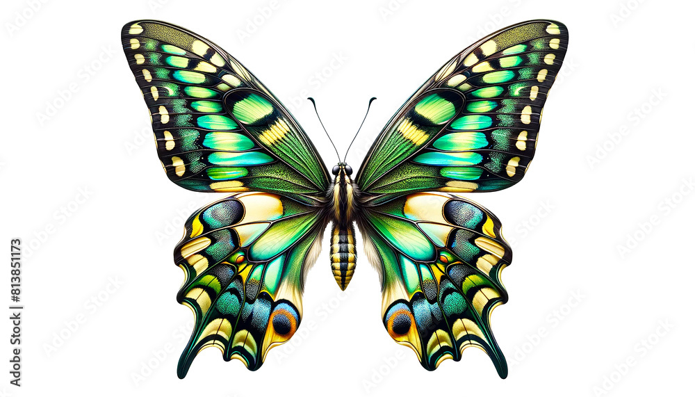 Obraz premium butterfly isolated on white background 