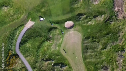 Coastal links style golf course