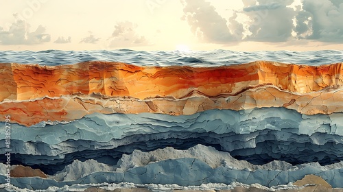 Layers of Time: Illustrating Stratigraphy with Sedimentary Chronicles