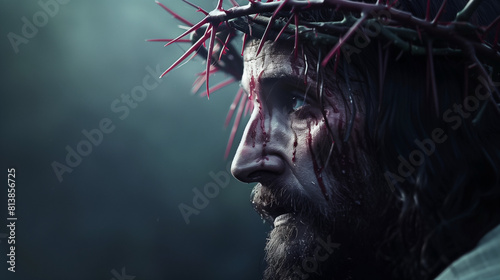 Jesus with the Crown of Thorns photo