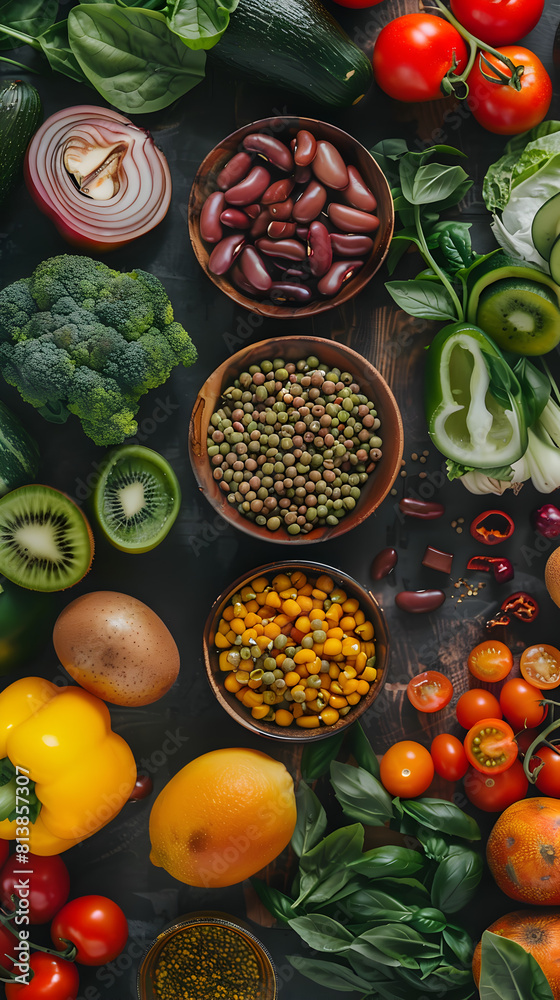 Healthy vegan nutrition. Healthy vegan nutrition.