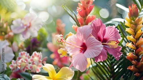 Tropical Garden Oasis Fille...