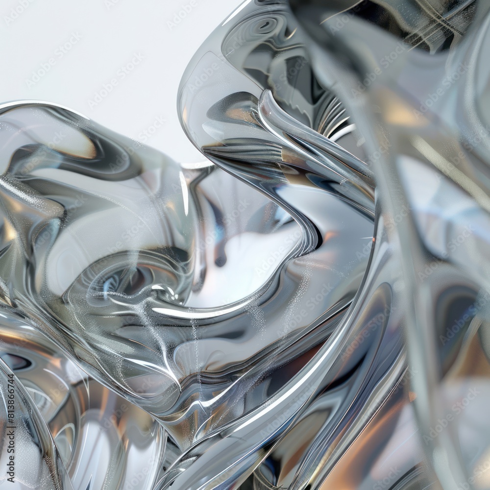 Abstract colorful light refractions through crystal glass, suitable for backgrounds and textures. Abstract colorful light refractions through crystal glass, suitable for backgrounds and textures.