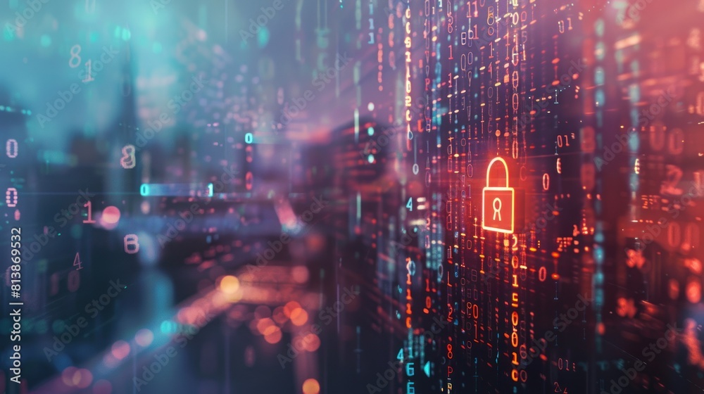 Cyber Security, , personal data concept. abstract technology background. data safety information Cyber Security, , personal data concept. abstract technology background. data safety information