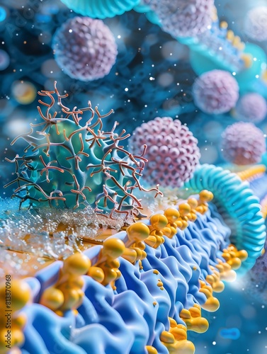 Detailed of Bacterial Cell Wall Structure and Molecular Components