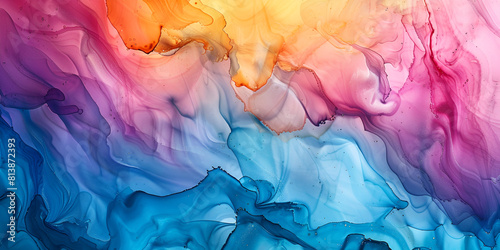 Abstract coloured aquarelle background 