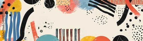 Vibrant Abstract Design Ins...
