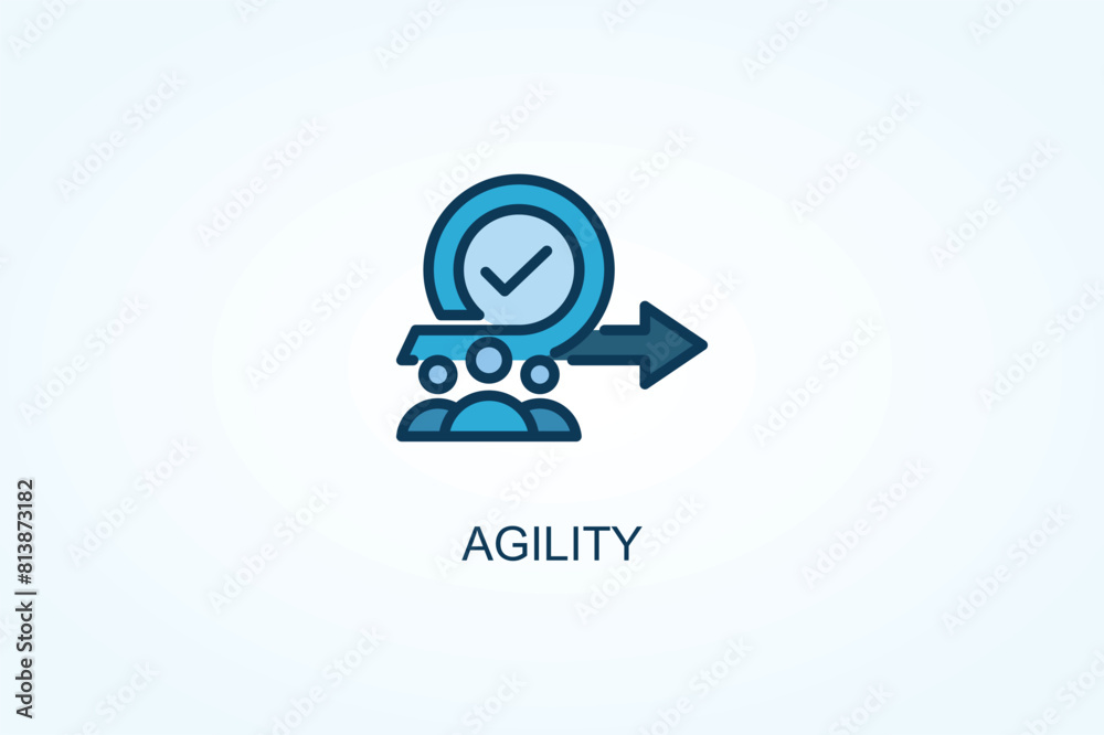 Agility vector or logo sign symbol illustration Agility vector or logo sign symbol illustration