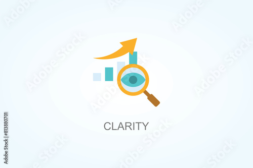 Clarity Vector  Or Logo Sign Symbol Illustration