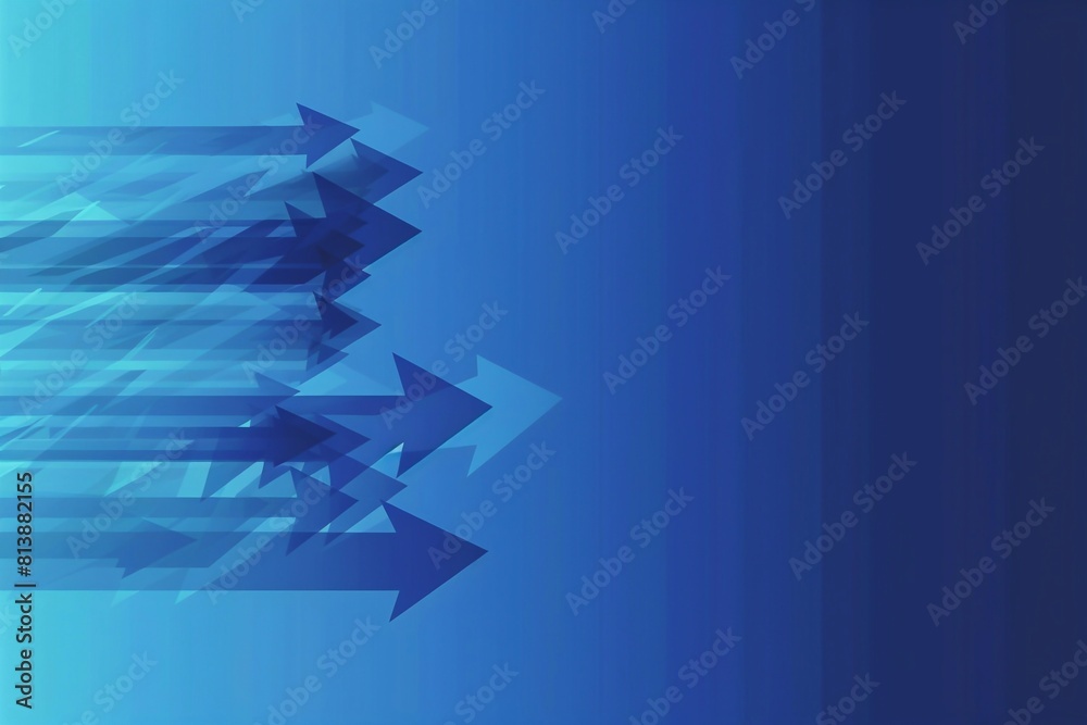 Modern arrow graphics on a blue background, perfect as a design element Modern arrow graphics on a blue background, perfect as a design element