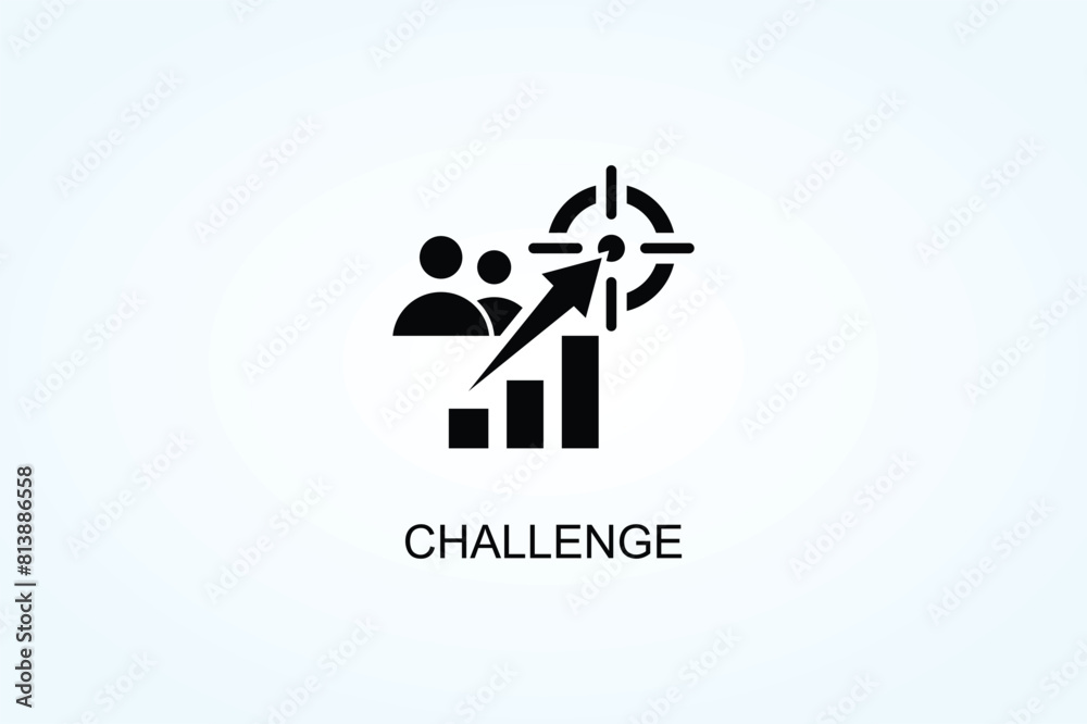 Challenge Vector  Or Logo Sign Symbol Illustration