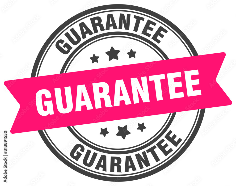 guarantee stamp. guarantee label on transparent background. round sign guarantee stamp. guarantee label on transparent background. round sign