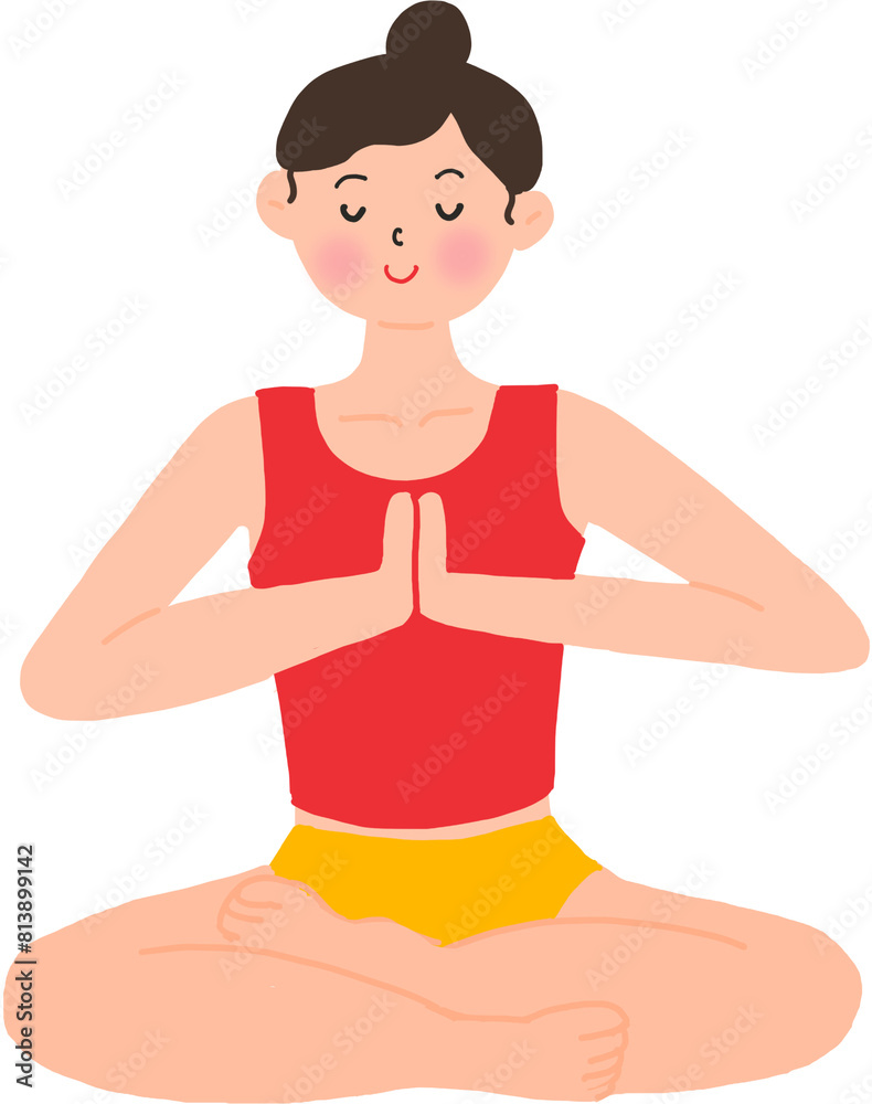 yoga vector yoga vector
