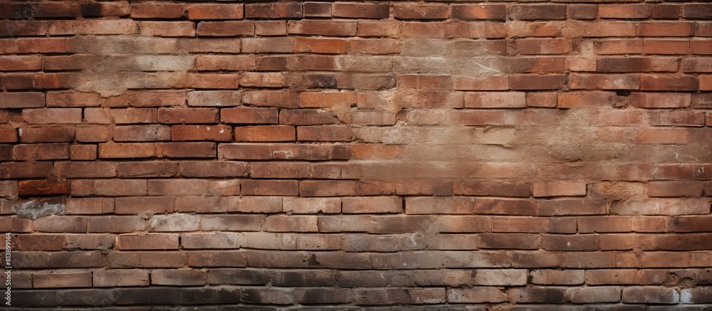 Obraz premium copy space image of a solid brick wall