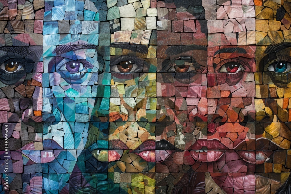 The Many Faces of Addiction: An Artistic Mosaic Highlighting Diverse Emotional Impacts The Many Faces of Addiction: An Artistic Mosaic Highlighting Diverse Emotional Impacts