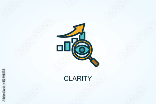 Clarity Vector  Or Logo Sign Symbol Illustration