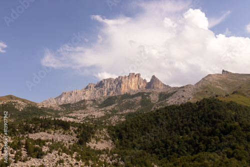 Beautiful big mountain in Ganja. Azerbaijan.