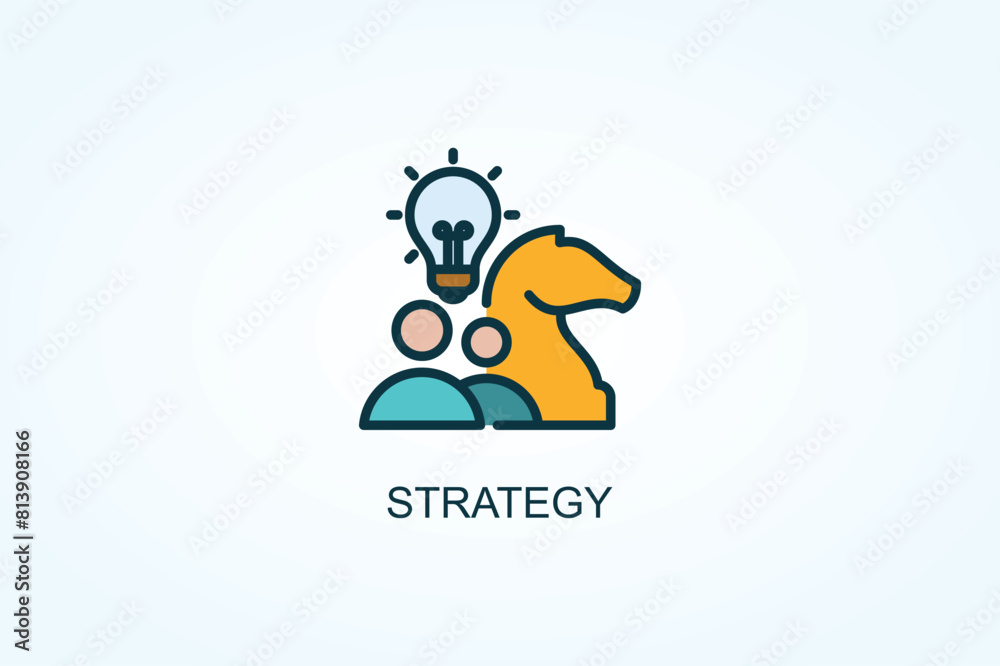 Strategy Vector Or Logo Sign Symbol Illustration Strategy Vector Or Logo Sign Symbol Illustration