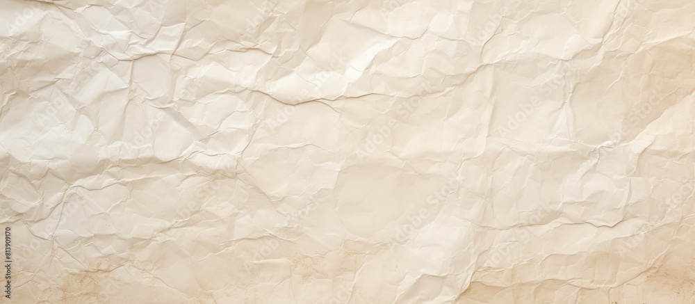 A textured crumpled old paper with visible damage serves as a perfect background for adding text or images Copy space image A textured crumpled old paper with visible damage serves as a perfect background for adding text or images Copy space image