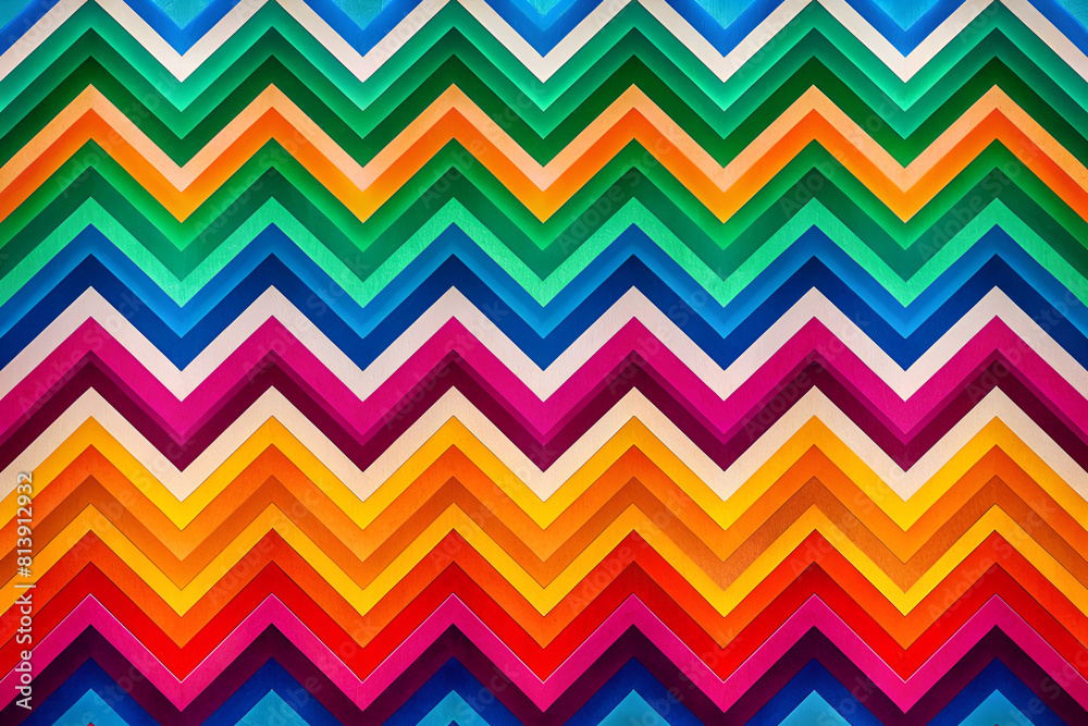 Zigzag patterns in vibrant primary colors Zigzag patterns in vibrant primary colors