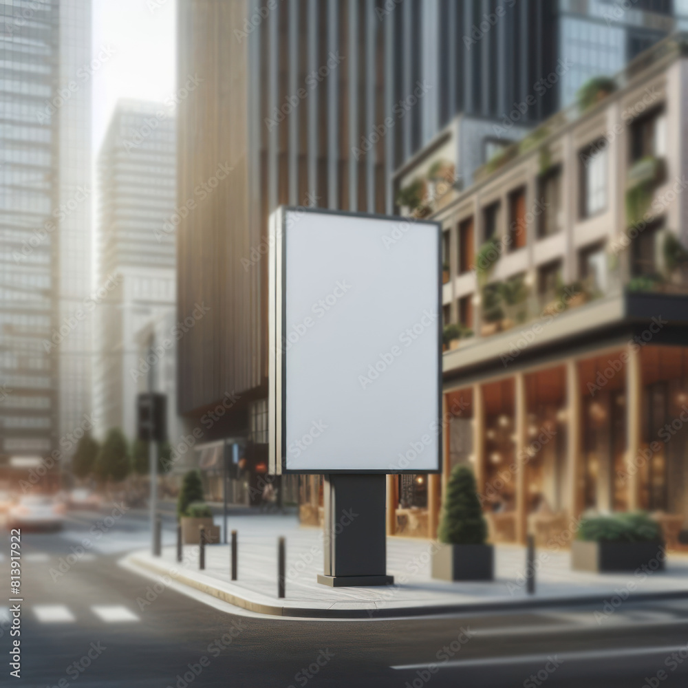 Empty Outdoor Advertising billboard mockup at bus stop, Bus stop billboard mockup Empty Outdoor Advertising billboard mockup at bus stop, Bus stop billboard mockup