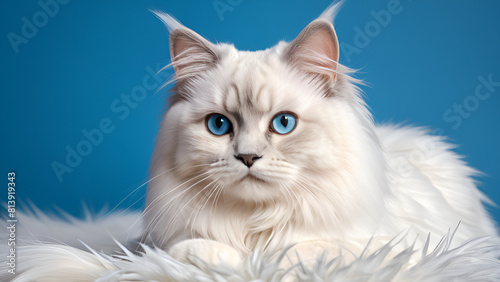 white persian cat