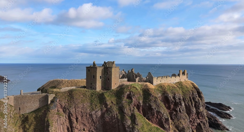 Ruinas del castillo de Dunnottar - Escocia