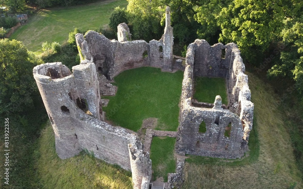 Fototapeta premium El castillo de Grosmont