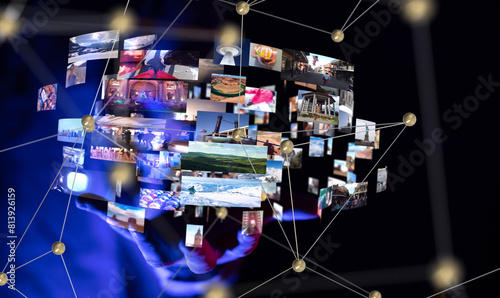 streaming data picture vide...
