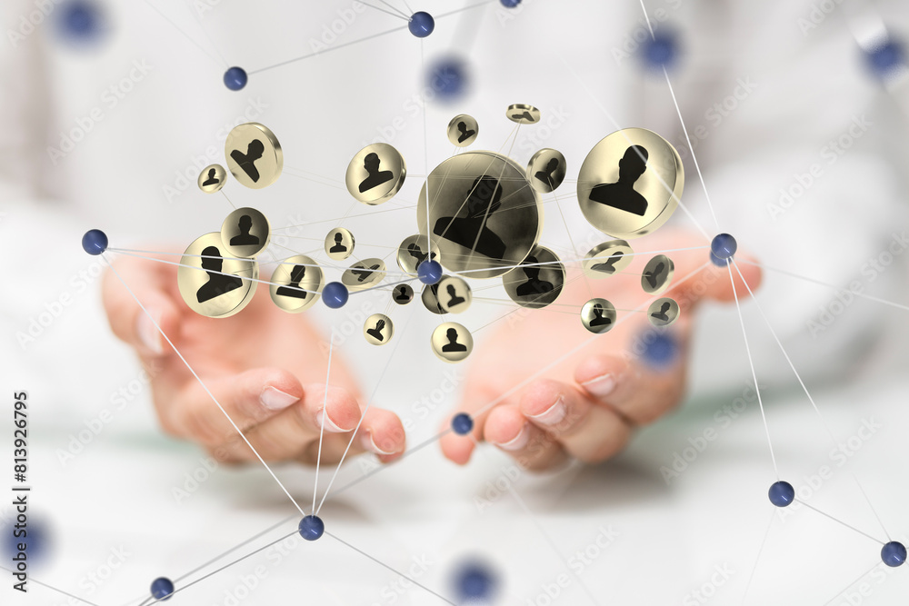 partner - organization chart team concept networking partner - organization chart team concept networking