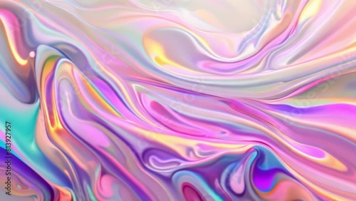 Swirling pastel colors create a mesmerizing abstract pattern with a smooth, silk-like texture.