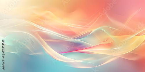 Abstract colorful blurred background Vibrant Abstract Color Fusion Dynamic Blurred Color Palette.