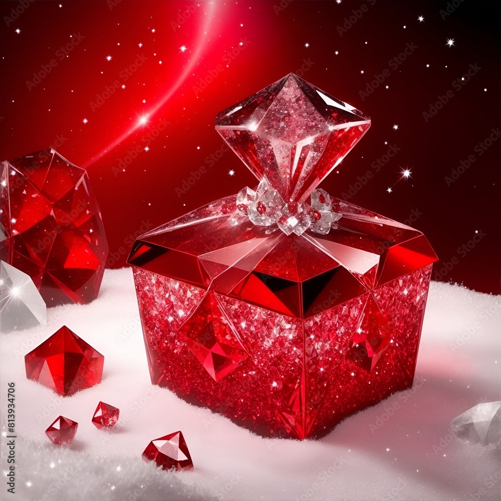 Dreamy Delight Generative AI's Floating Gift Box Creation Dreamy Delight Generative AI's Floating Gift Box Creation