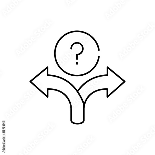 Better Decision Making Vector Icon Design