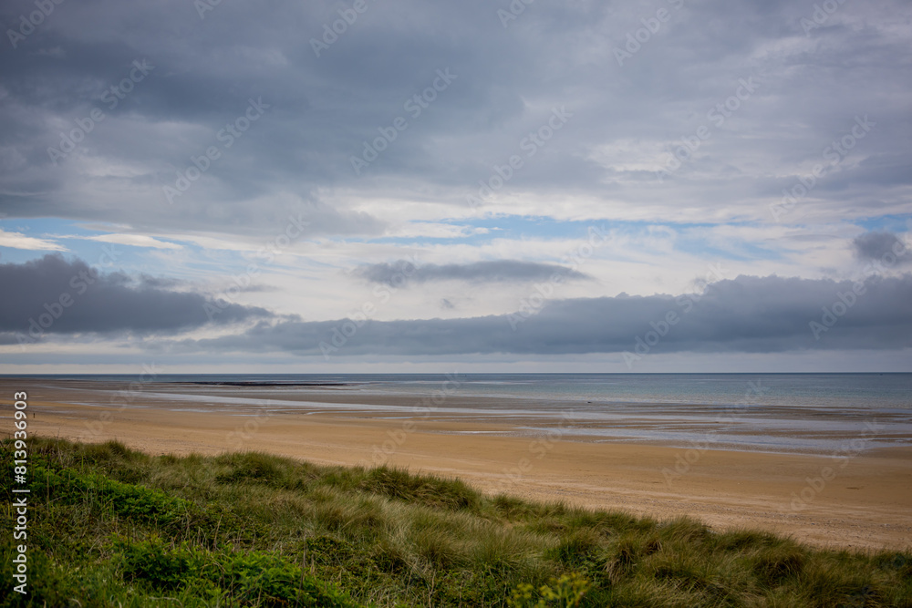 Plage de Juno Beach à Courseulles-sur-Mer Plage de Juno Beach à Courseulles-sur-Mer