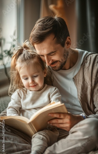 Father day celebration, illustration, AI generated