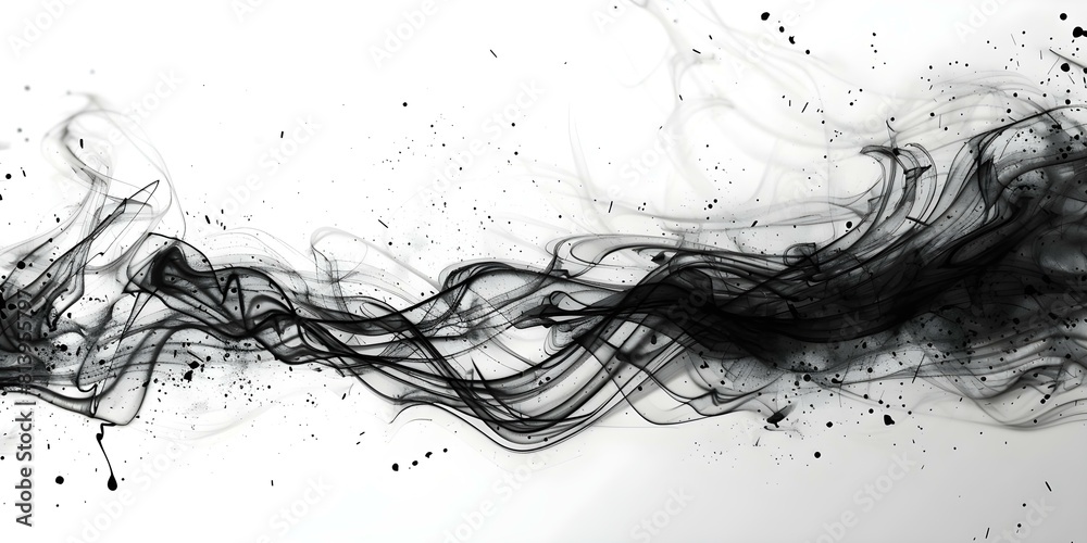 Artistic Texture: Hand-drawn Ink Brush Strokes with Splashes and Drops. Concept Ink Drawings, Brush Strokes, Splashes, Drops, Artistic Texture Artistic Texture: Hand-drawn Ink Brush Strokes with Splashes and Drops. Concept Ink Drawings, Brush Strokes, Splashes, Drops, Artistic Texture