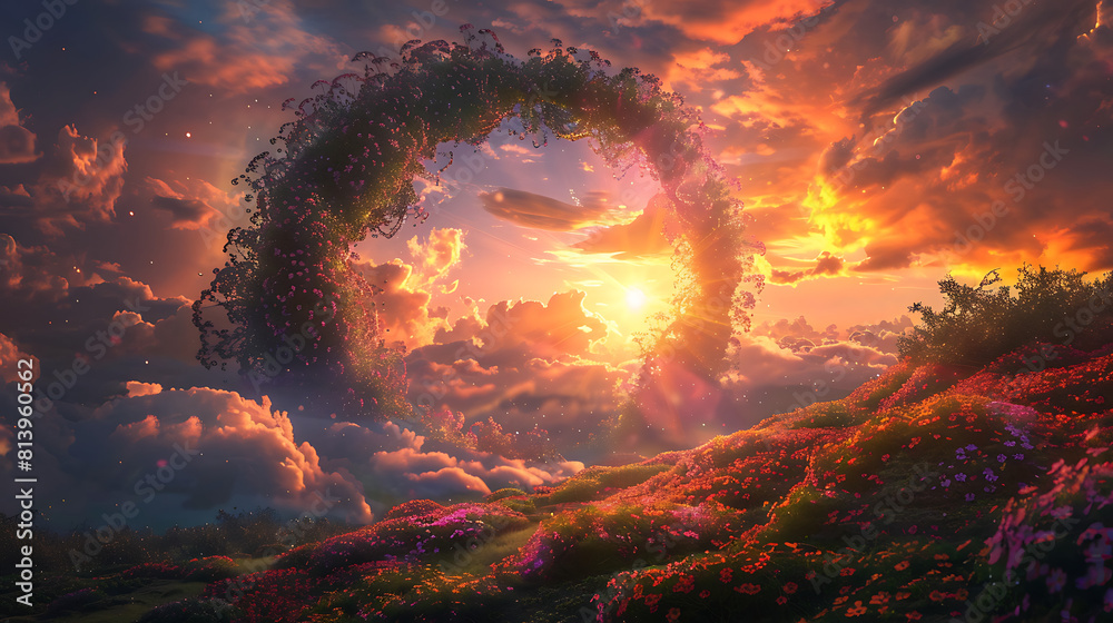 Eternal Spring: A Timeless Realm of Blossoms and Biomes Eternal Spring: A Timeless Realm of Blossoms and Biomes