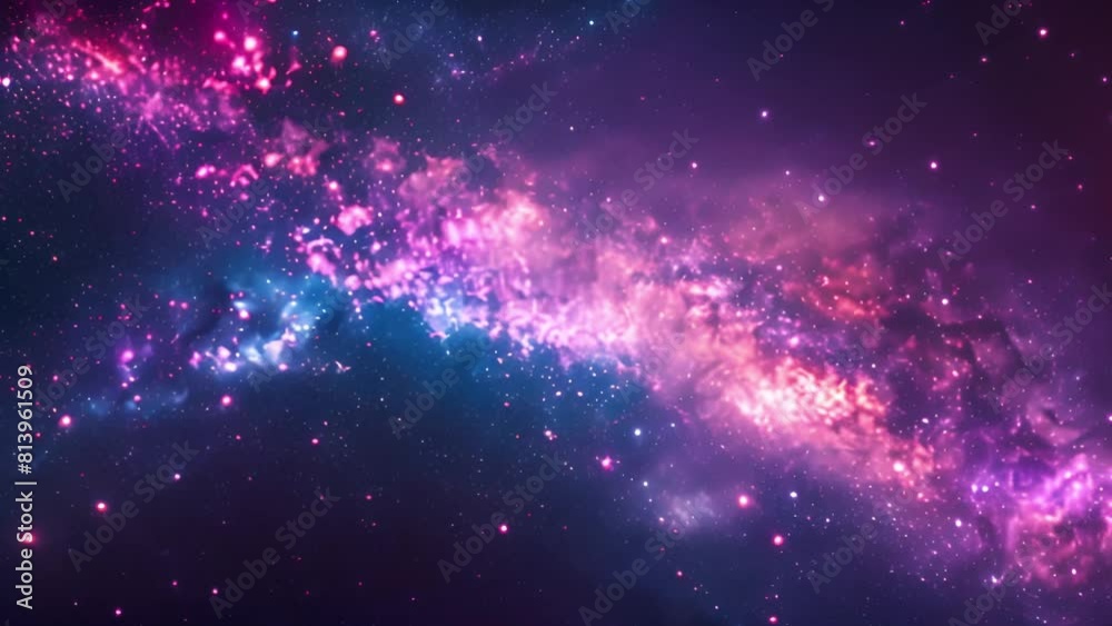 A vibrant galaxy filled with colorful hues and distant stars against a black background. A vibrant galaxy filled with colorful hues and distant stars against a black background.