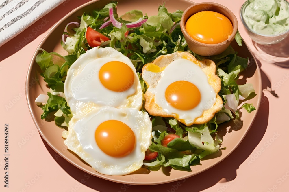 fried eggs and bacon fried eggs and bacon