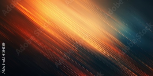 A dark gradient background with a blurred orange and brown color from the upper left corner to lower right, giving an impression of light emanating from behind