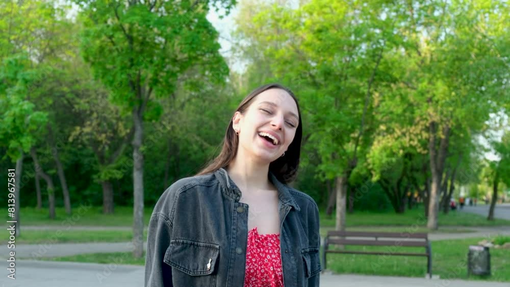 A beautiful woman showing emotions. Emotion of joy, happiness. A beautiful woman showing emotions. Emotion of joy, happiness.